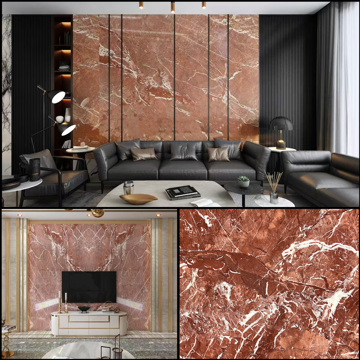 Athens Red Marble