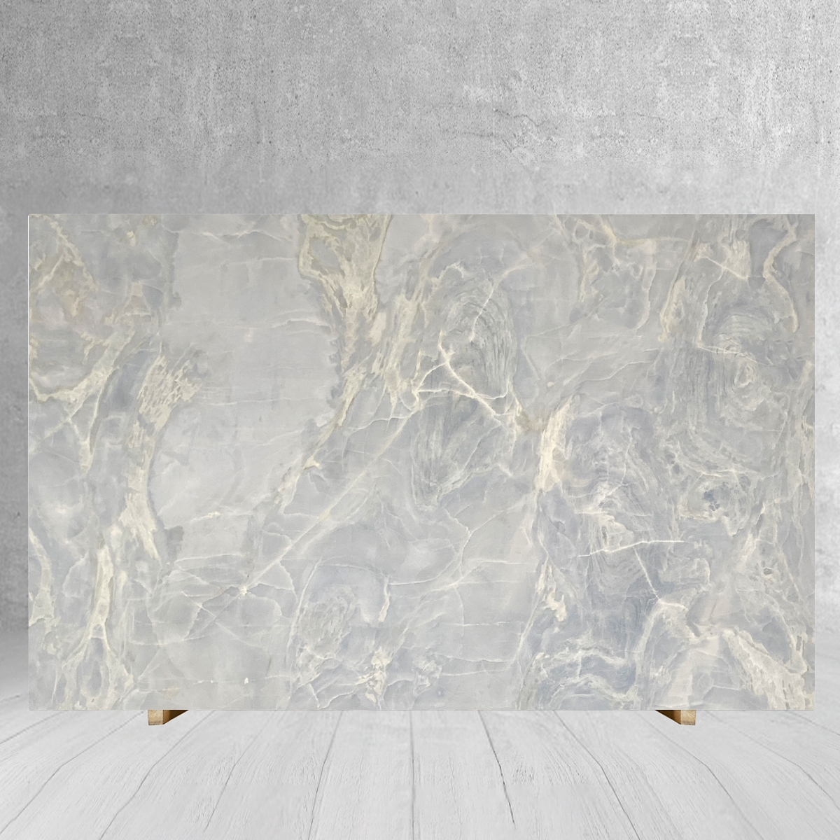 Luxury Sky White Blue Marble Slab For House Villa Decoration