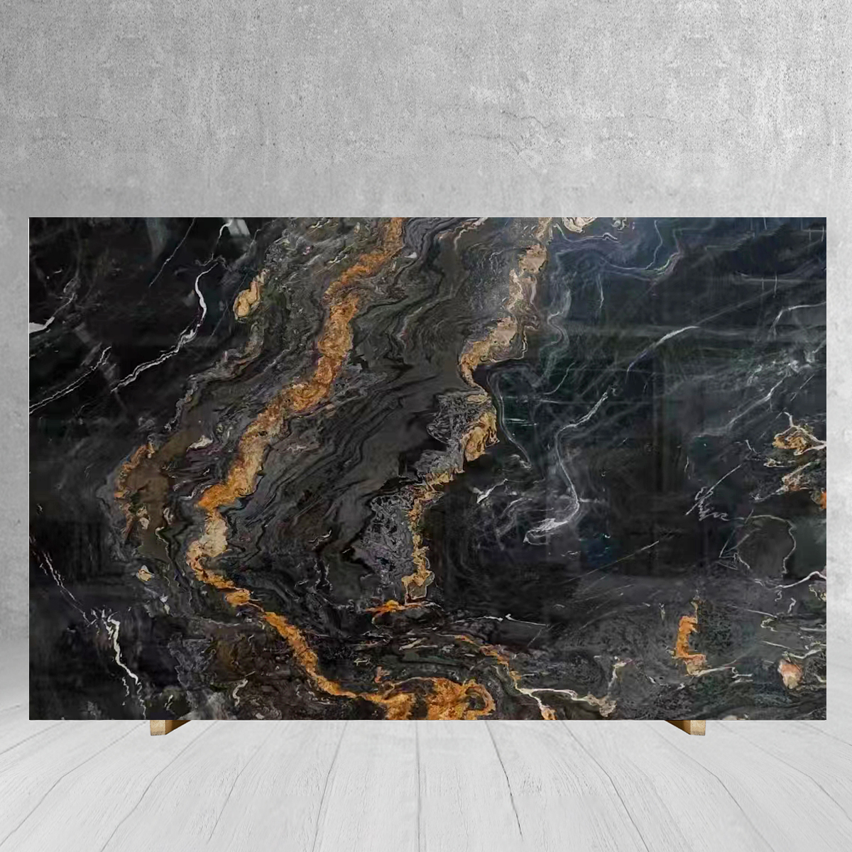 Italy Black Gold Marble Slab Buyer Guide