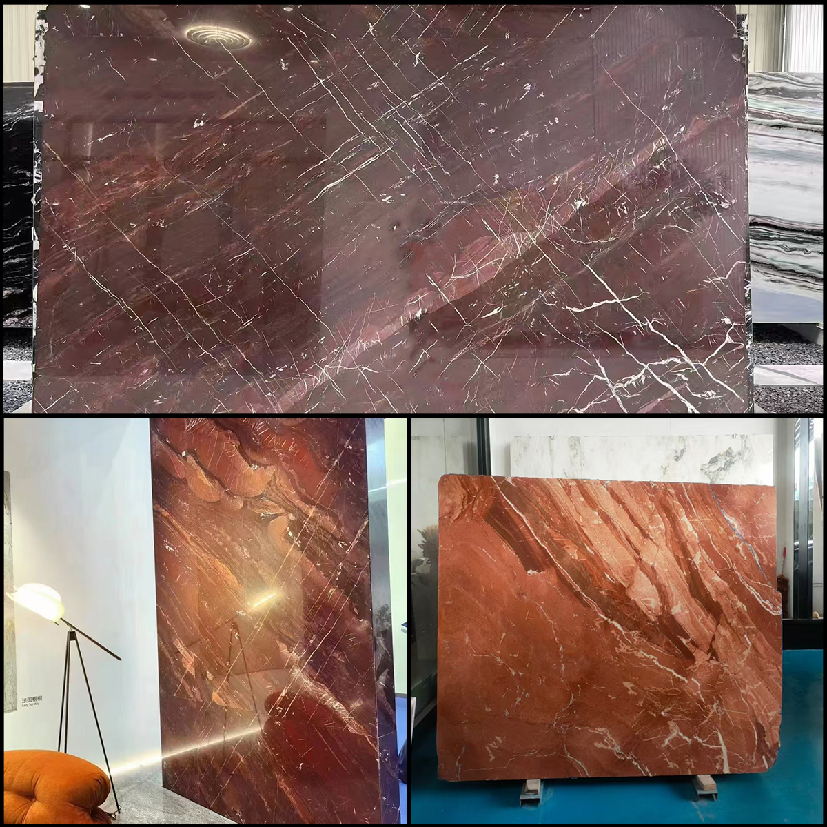 French Red Marble