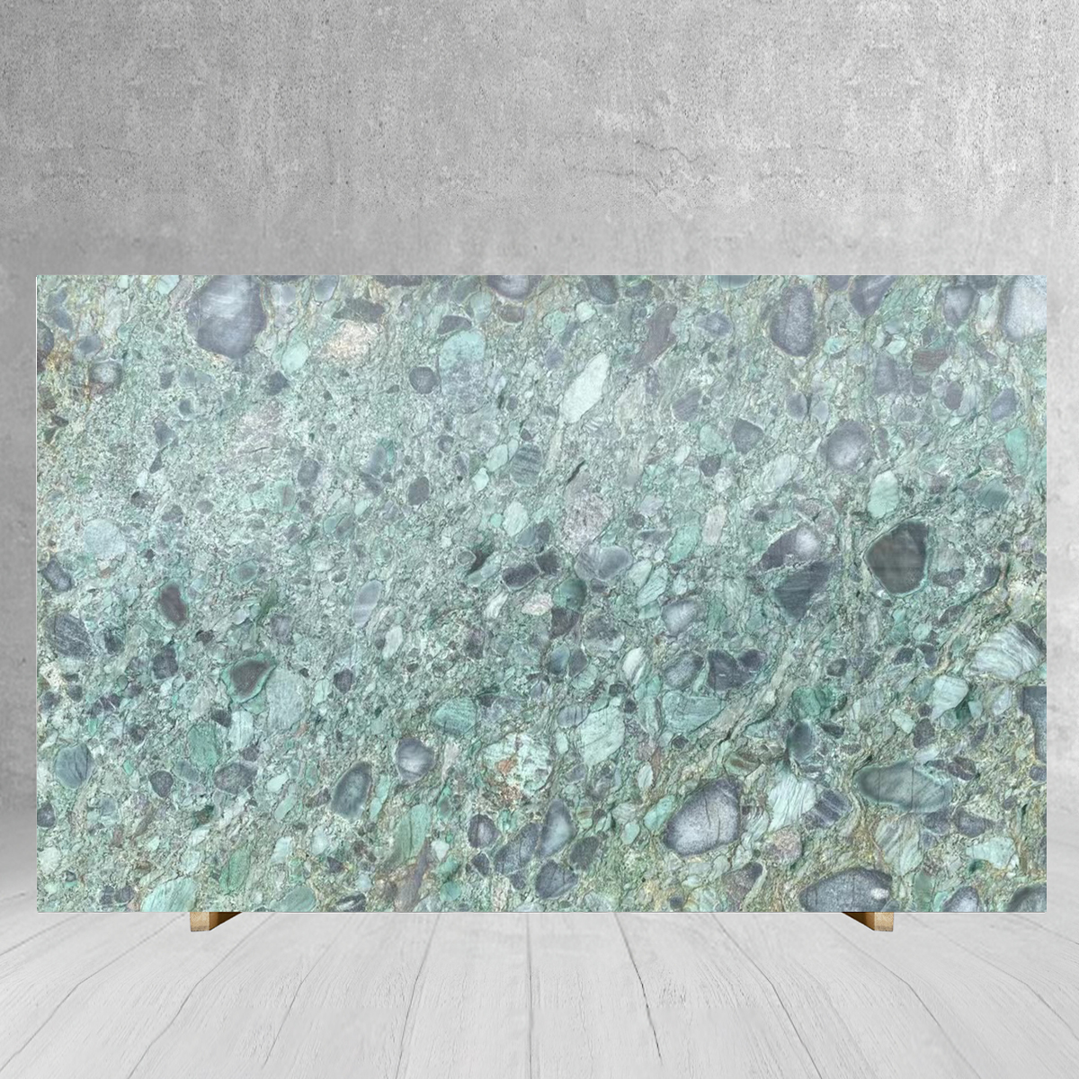 Royal Natural Stone Emerald Green Marble For Kitchen Counter