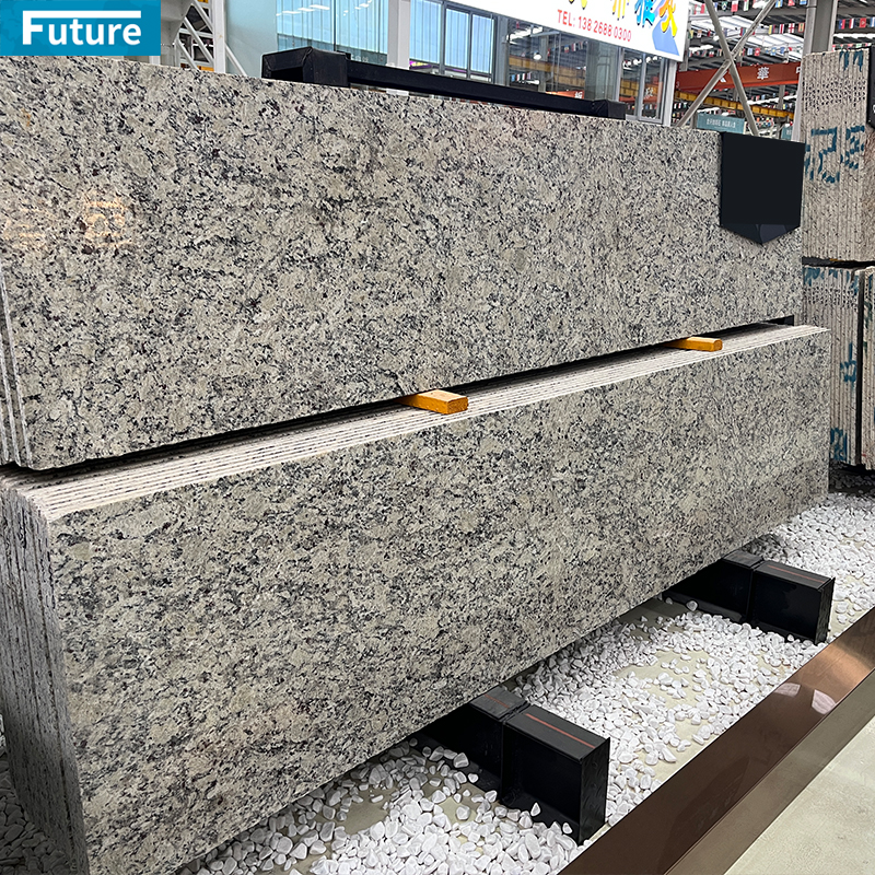 Giallo Fiesta Granite Slab For Countertops, Floo
