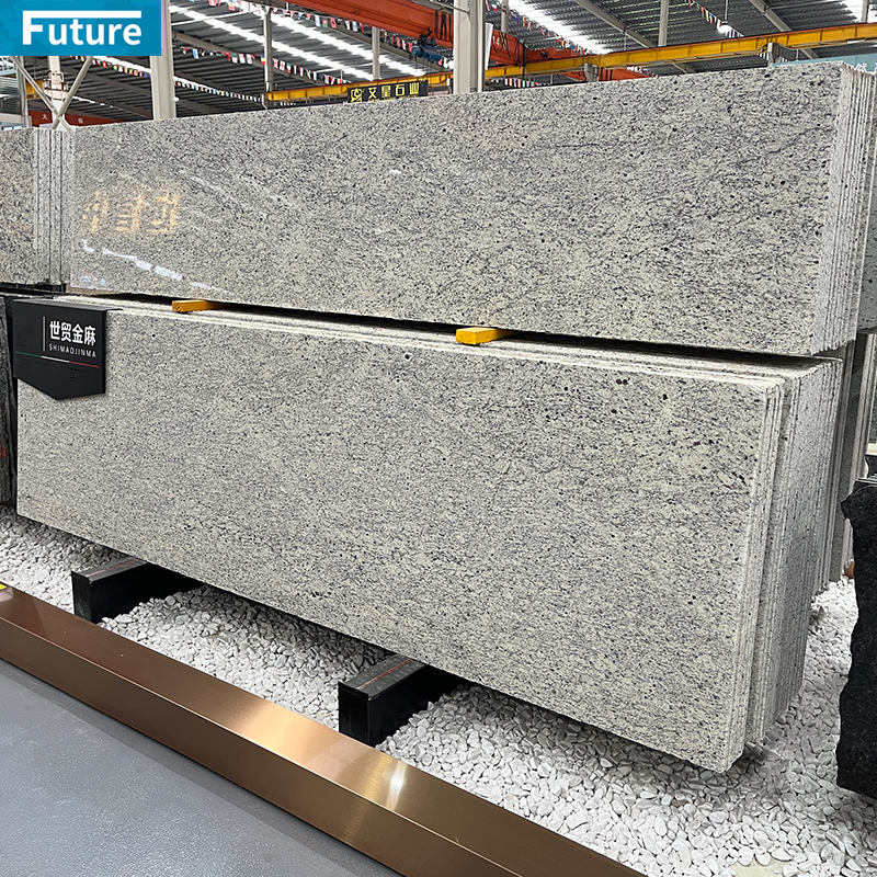 Santa Cecilia White Granite Slab For Wall Veneer