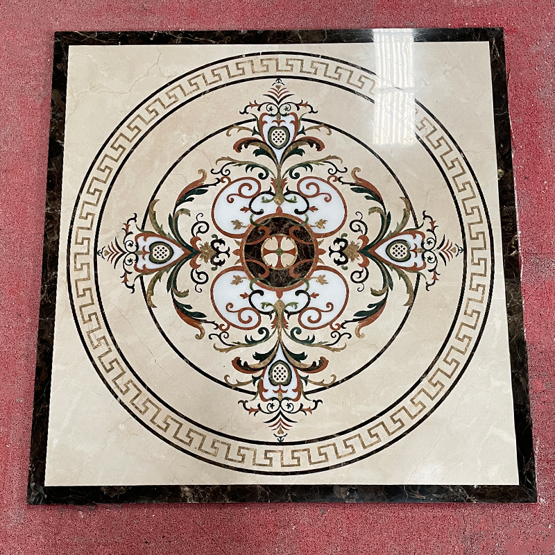 Modern Hotel Waterjet Machine Cut Polished Good Design Floor