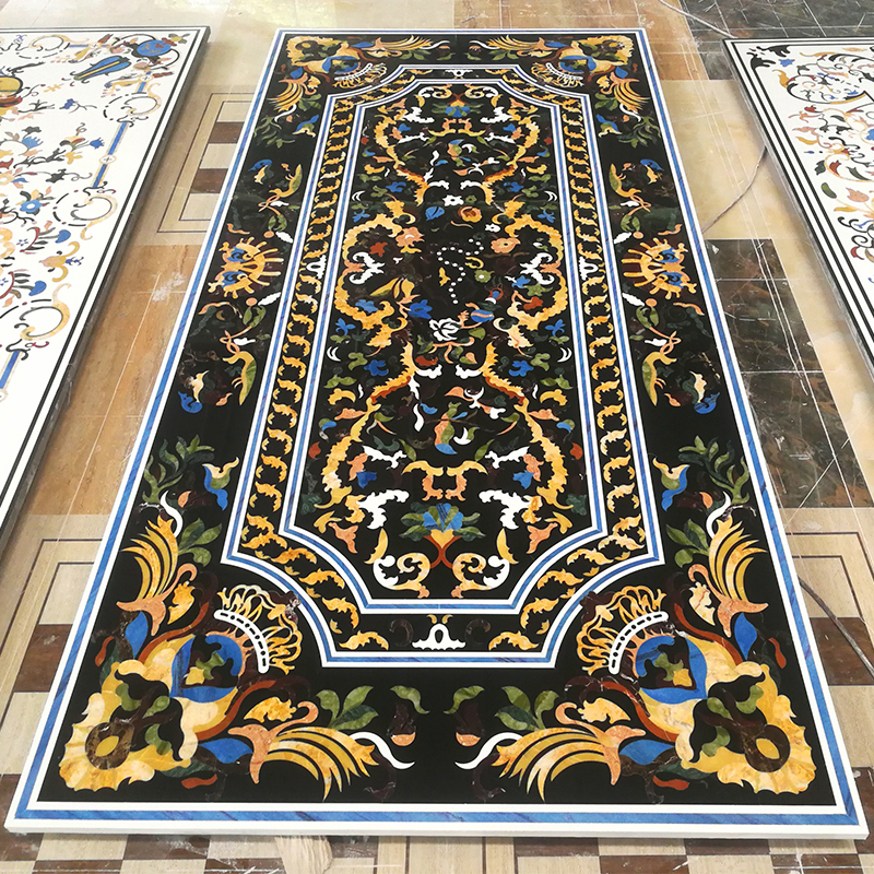 Square Entry Flooring Marble Patterns Italian Flooring Borde