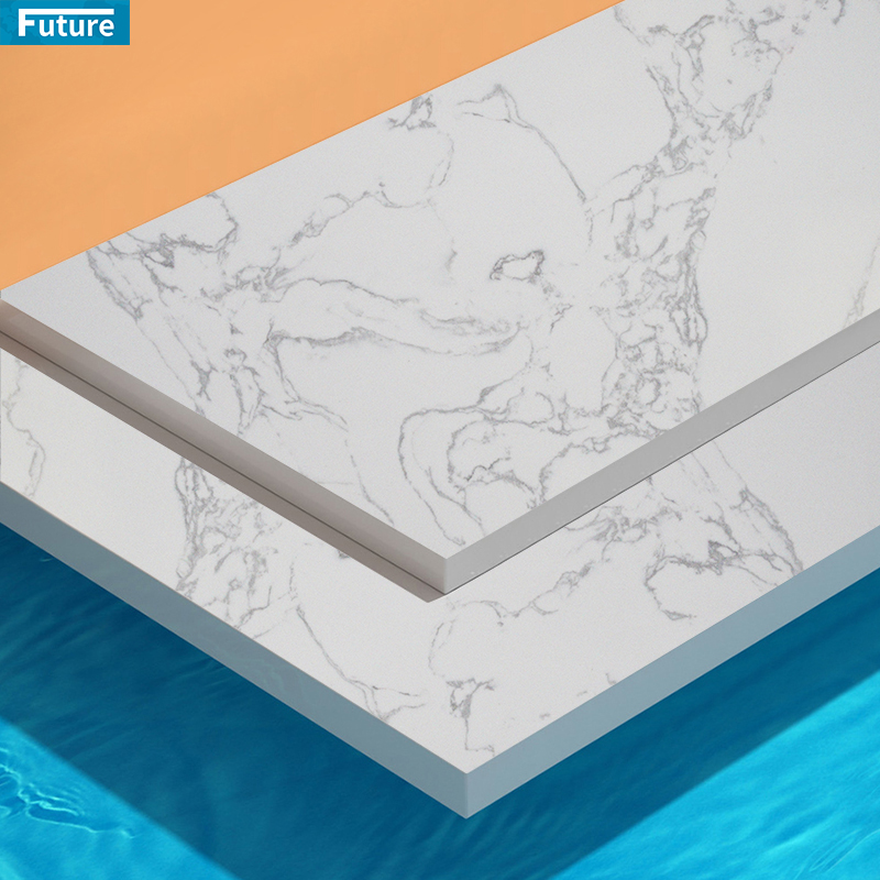 Wholesale Cheap Price Artificial White Terrazzo 