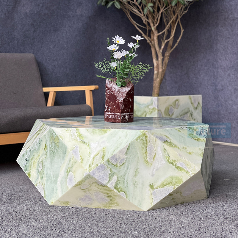 Green Marble Coffee Table