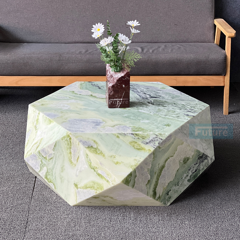 Green Marble Coffee Table