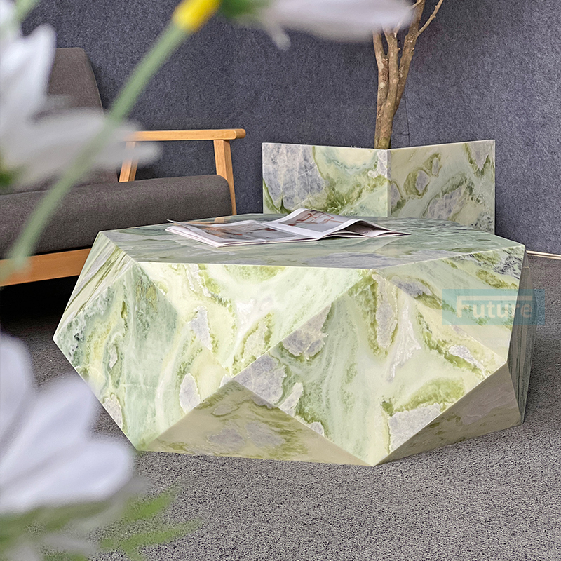 Green Marble Coffee Table