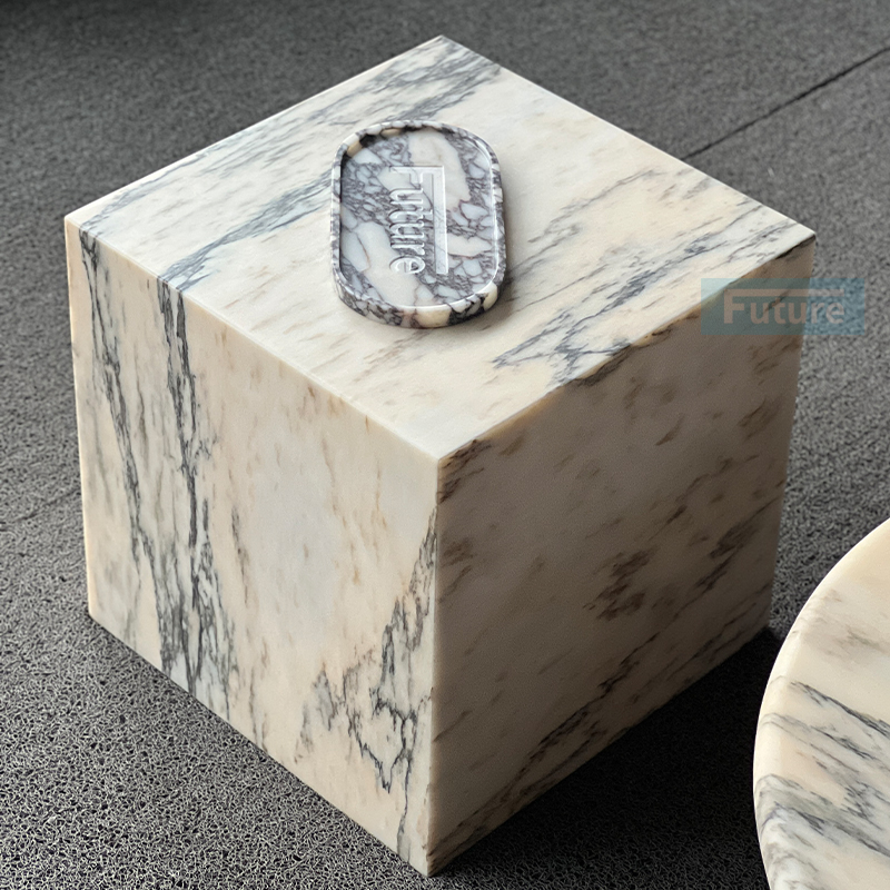Calacatta White Side Table