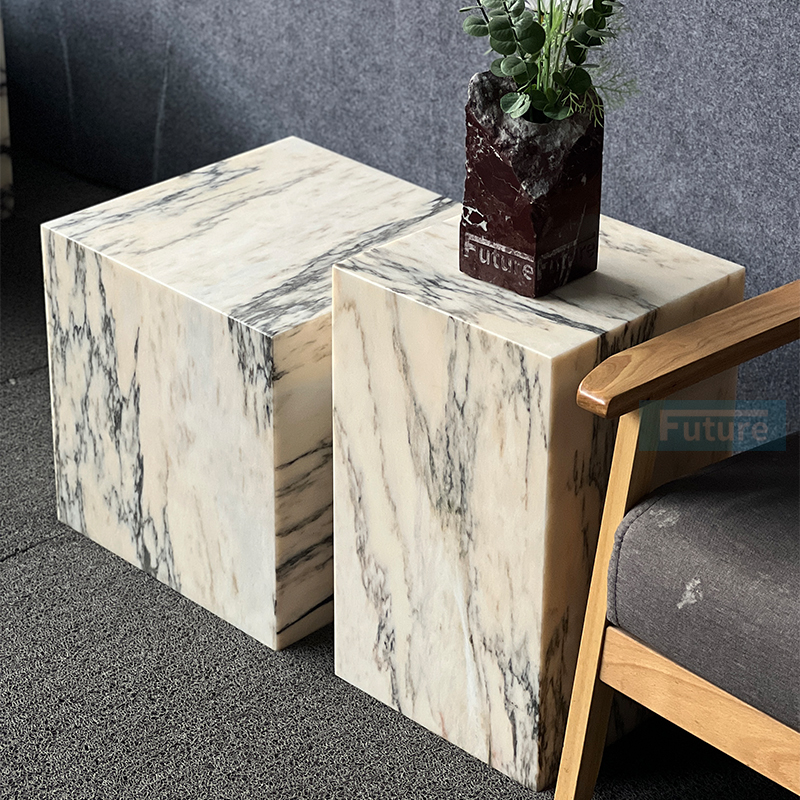 Calacatta White Side Table