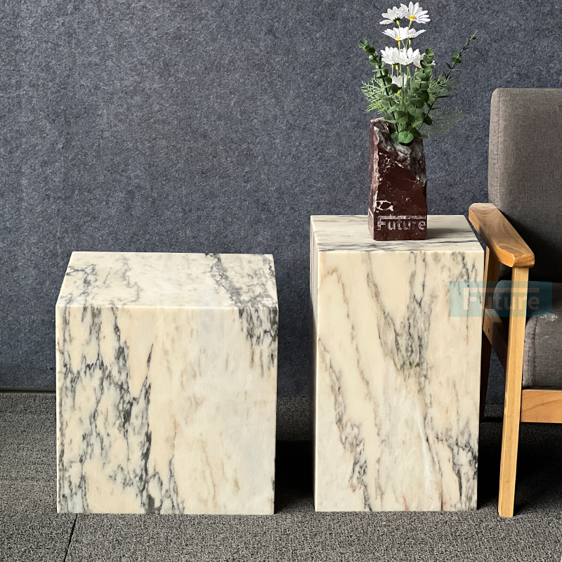 Calacatta White Side Table