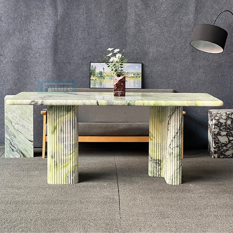 Green Marble Dining Table