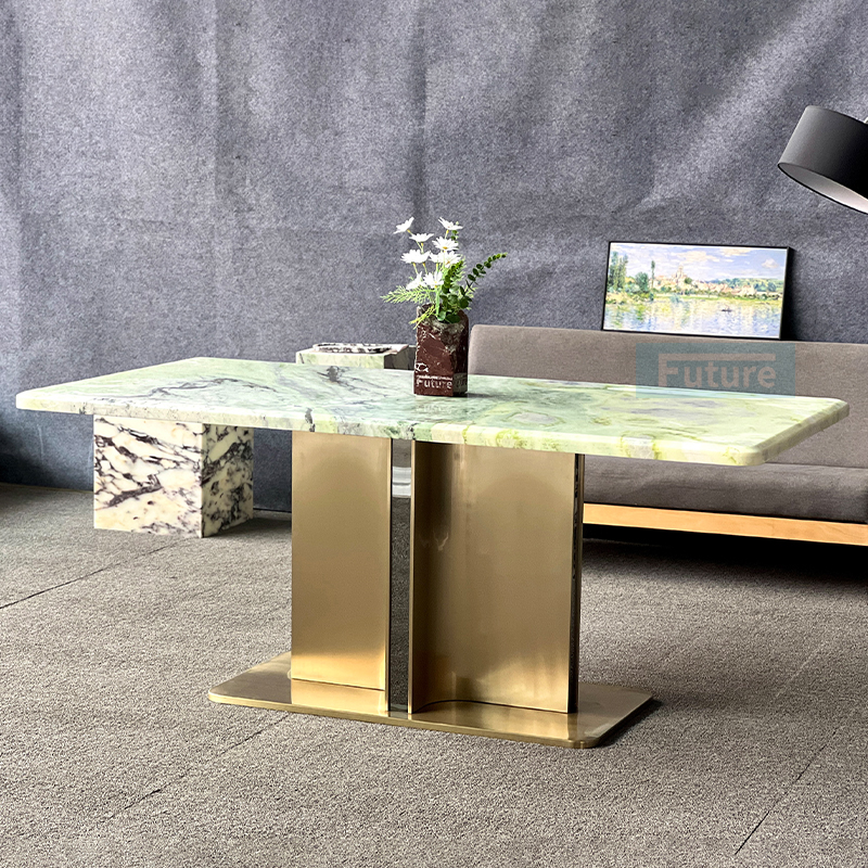 Fendi Green Marble Dining Table