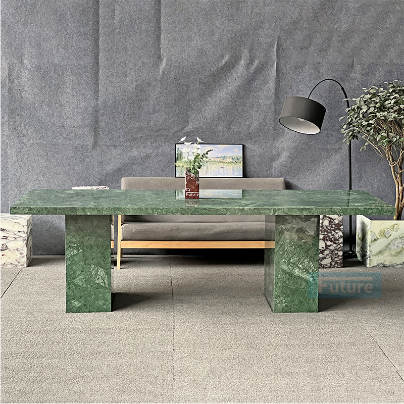 Green Marble Dining Table