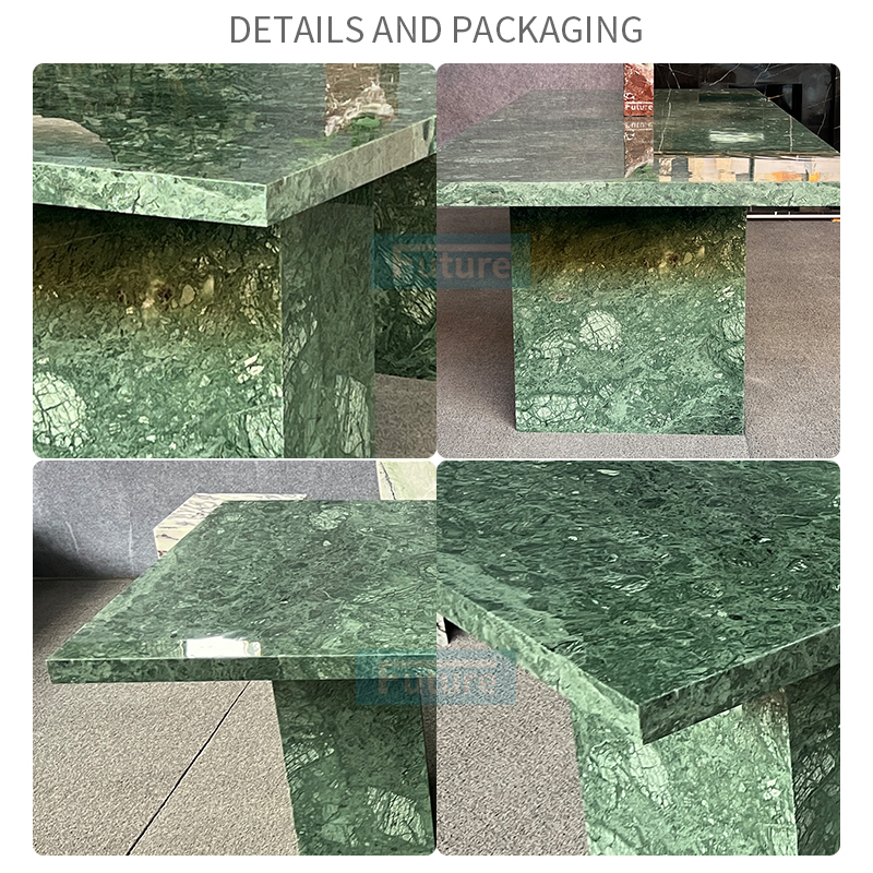 Green Marble Dining Table