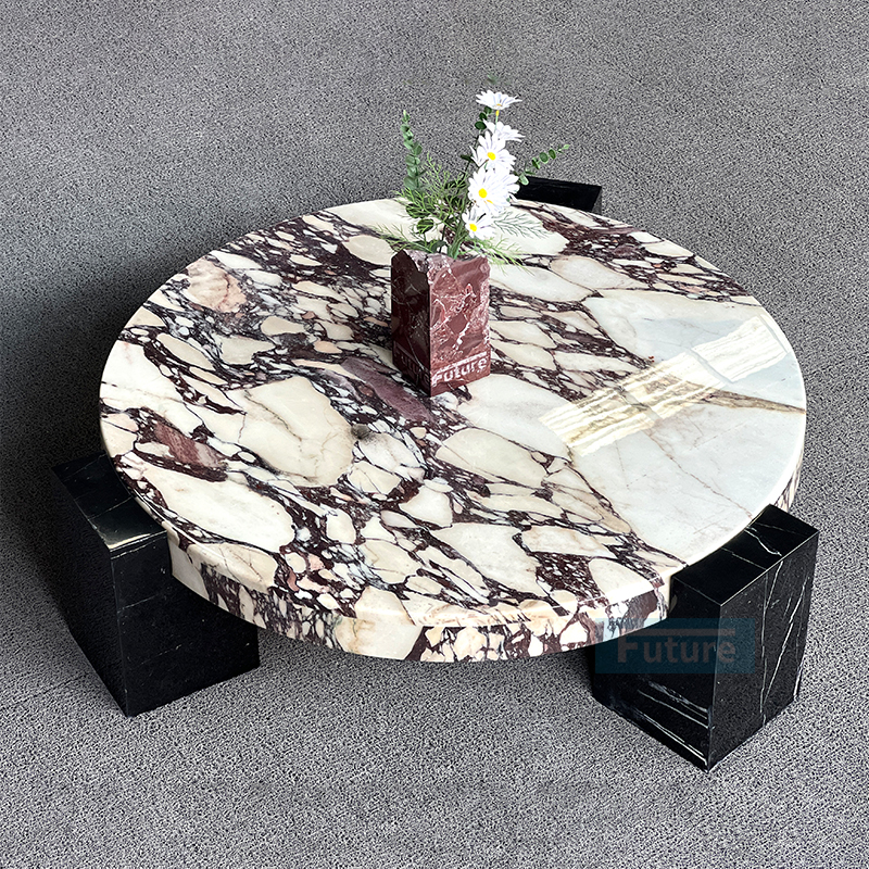 Calacatta Viola Marble Coffee Table