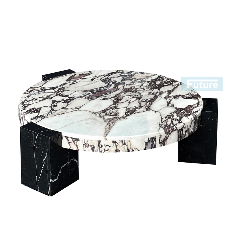 Calacatta Viola Marble Coffee Table