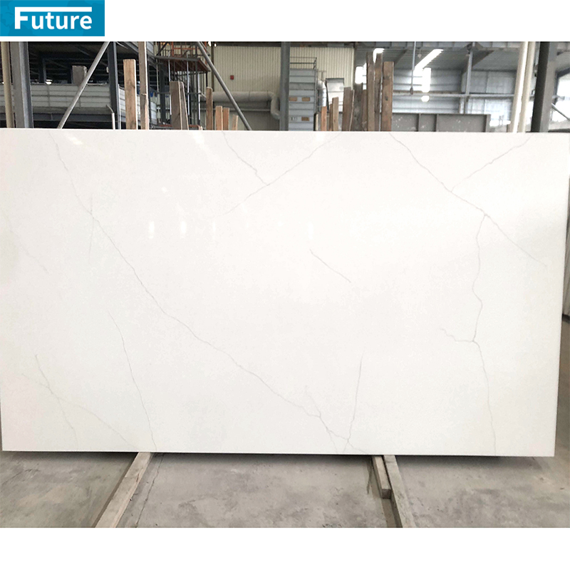 Luxury Top Grade Zero Silica Stone White Calacatta Artificia