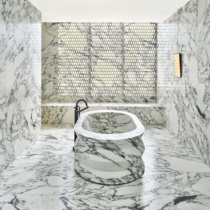 White Marble in Interior Design: Timeless Case Studies for Bathrooms