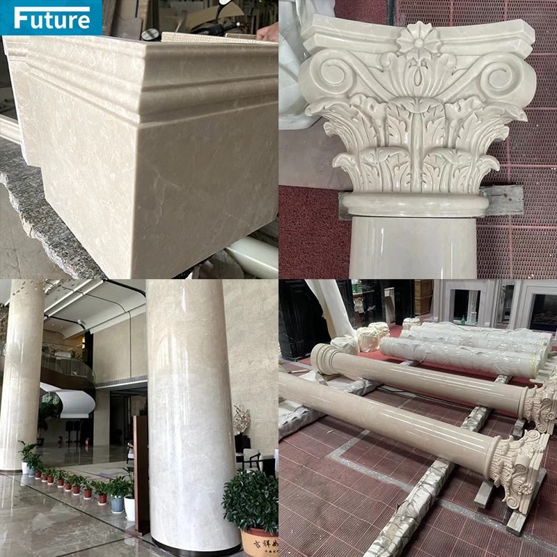 marble pillar liner