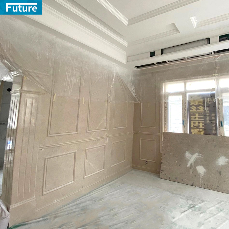 Luxury Style Beige Marble Liner for Home Villa Livingroom Ba