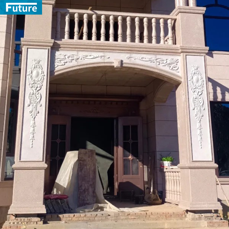 Customize Size Villa Outdoor Luxury Decorative House Pillars