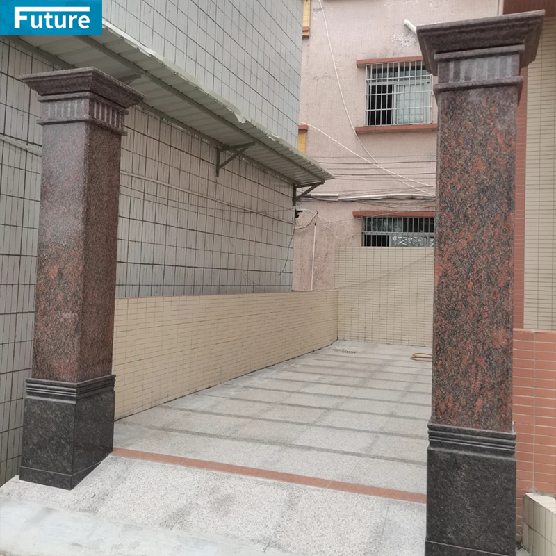 marble square pillar