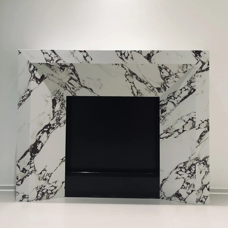 marble fireplace