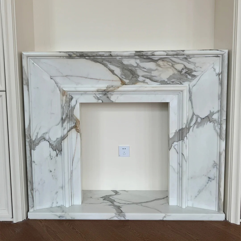 marble fireplace