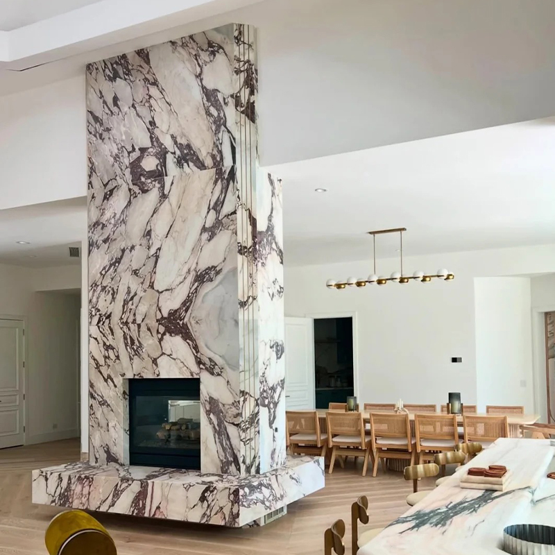 Luxury Natural Stone Hand Craved Italian Calacat
