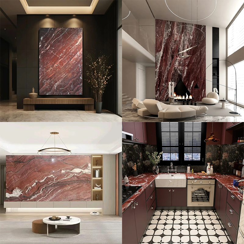 red marble