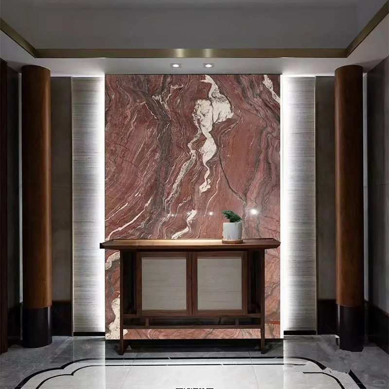 red marble
