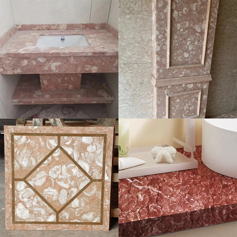 Rose Red Marble