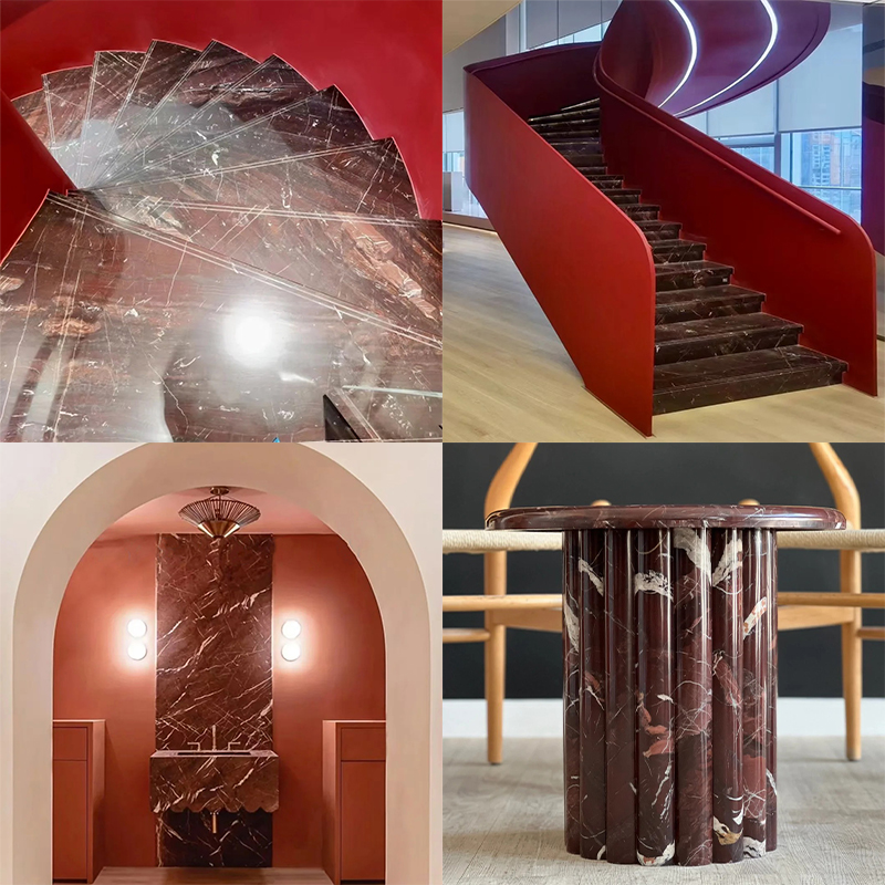 Verd Red Marble