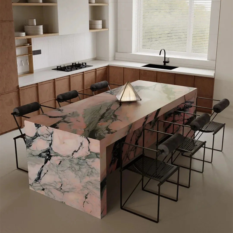 Smoky Pink Marble Slab