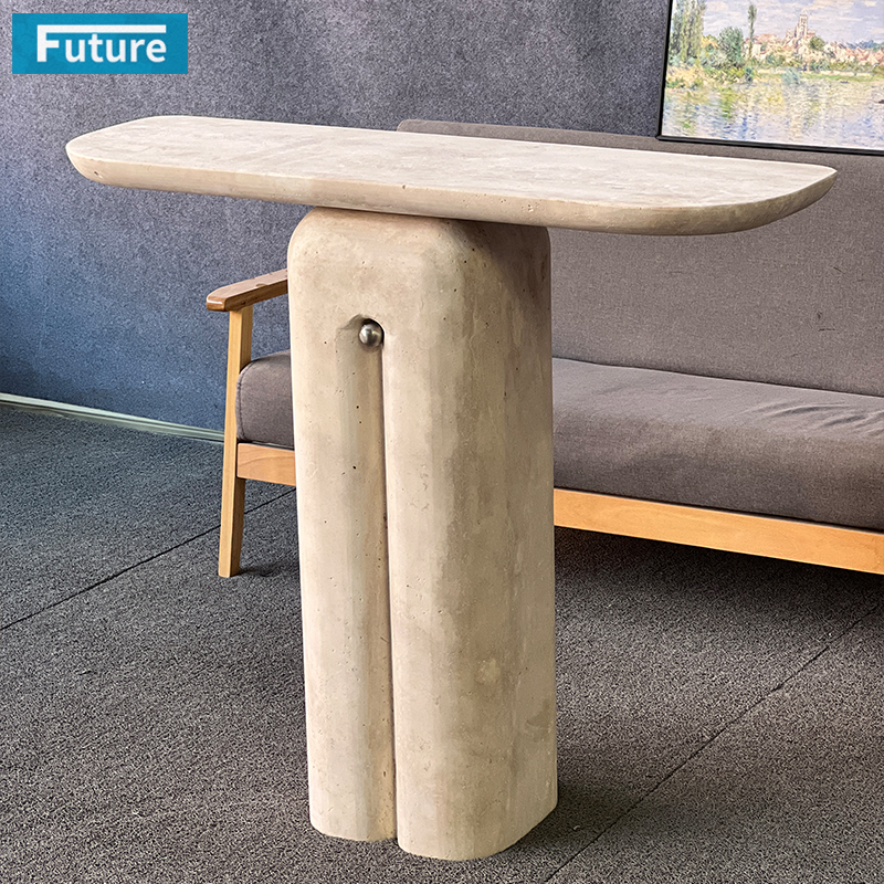 Luxury Wabi-sabi Style Natural Beige Travertine 