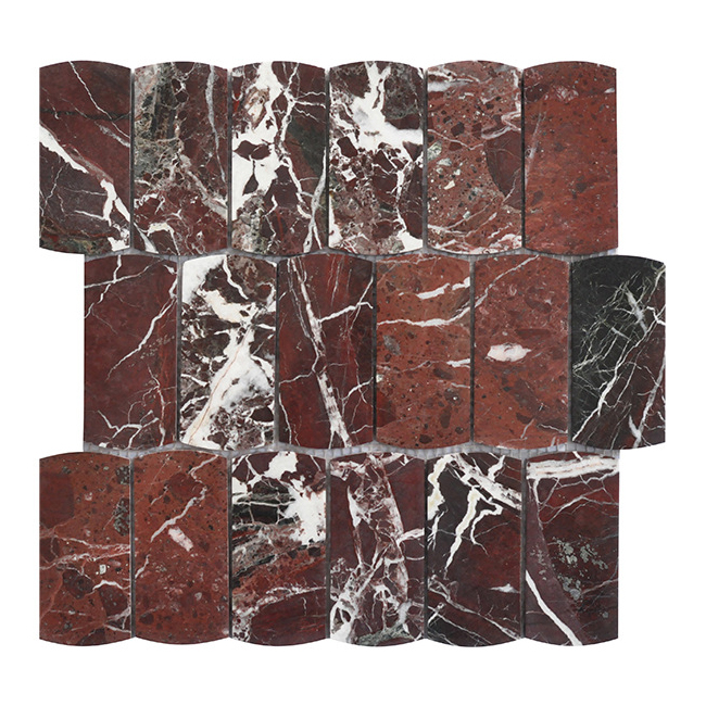 Luxury Customzie Cube Shape Natural White Red Grey Marble Mo