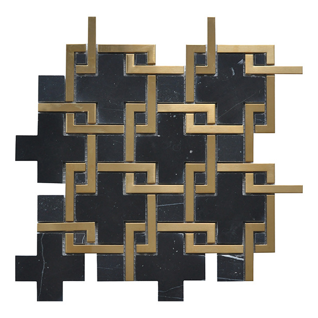 Luxury Royal Style Customzie Size Shape Golden Black White C
