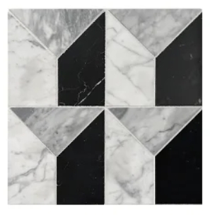 Customize Design Natural Marble Waterjet Green W
