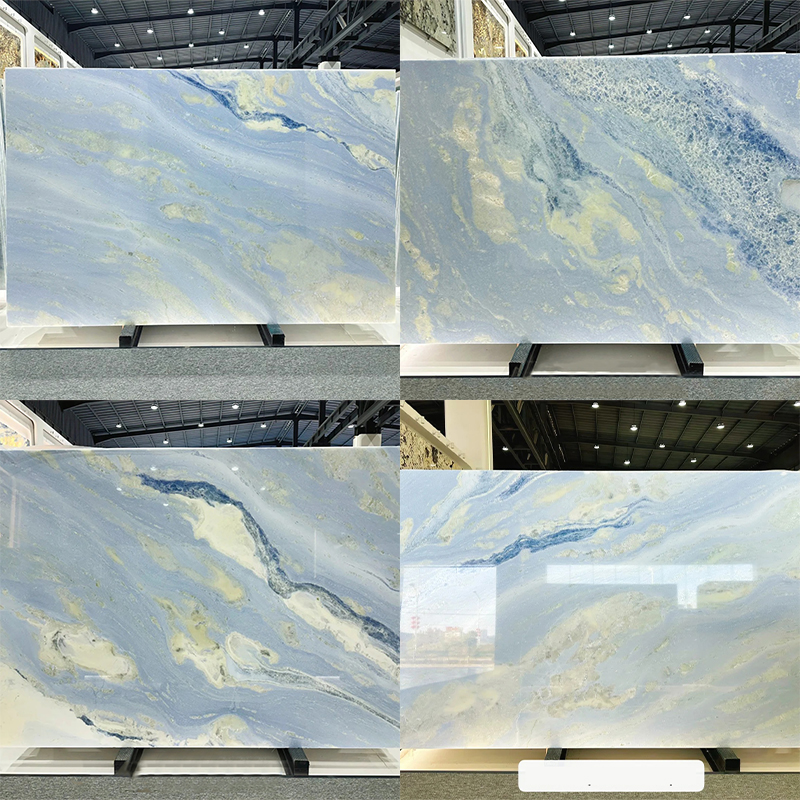 Sky Blue Marble