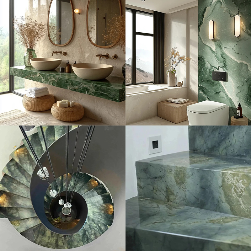 Dark Green Marble