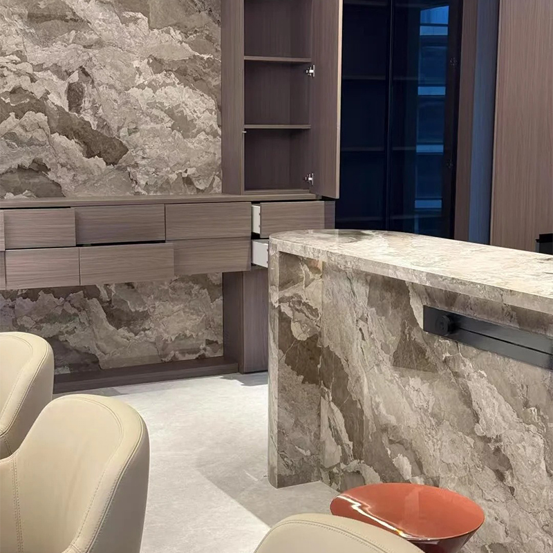 Camouflage Brown Marble