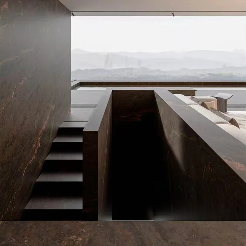 Golden Brown Marble