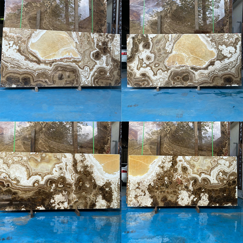 Brwon Marble Slab
