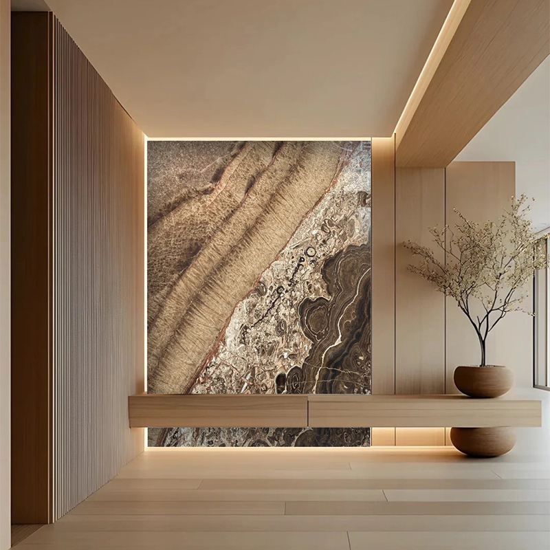 Brwon Marble Slab