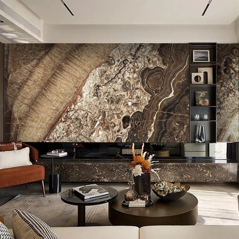 Brwon Marble Slab
