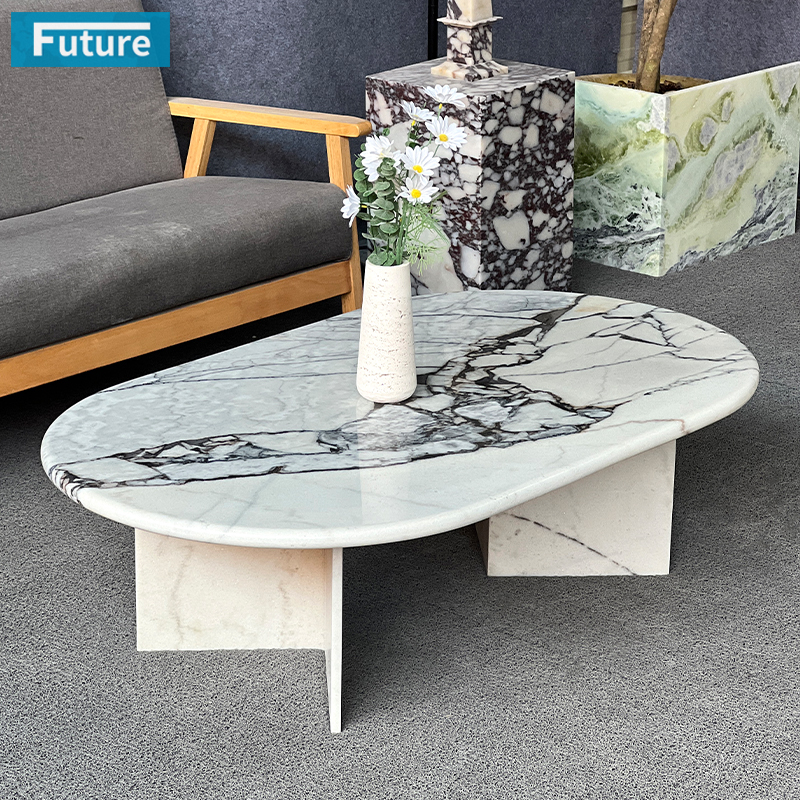 Luxury Modern Style Oval Top Low Plinth Elephant