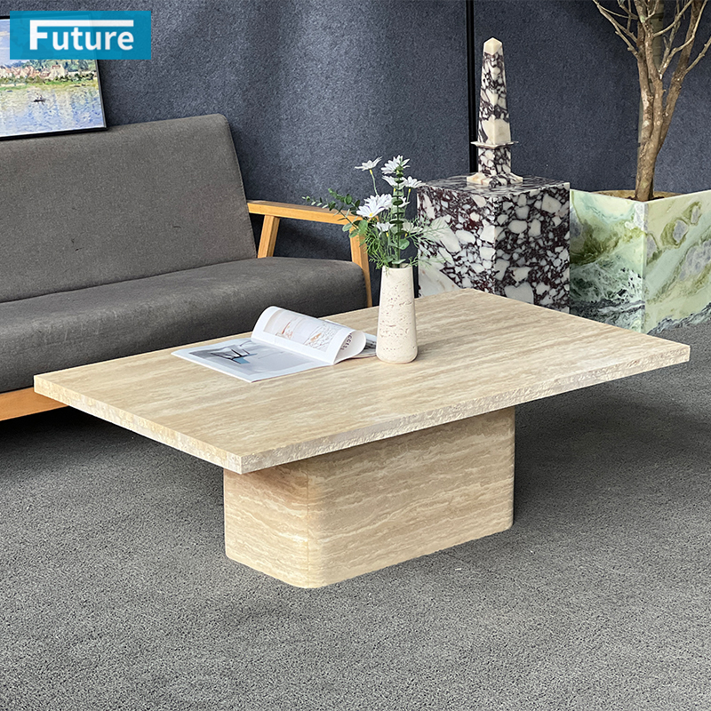 Luxury Wabi-sabi Style Natural Stone Rectangular