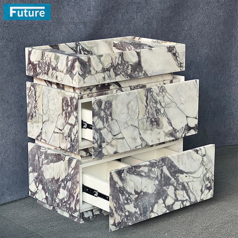 Calacatta Viola Marble Vanity